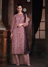 Superb Looking Salwar Suit in Pink Colour